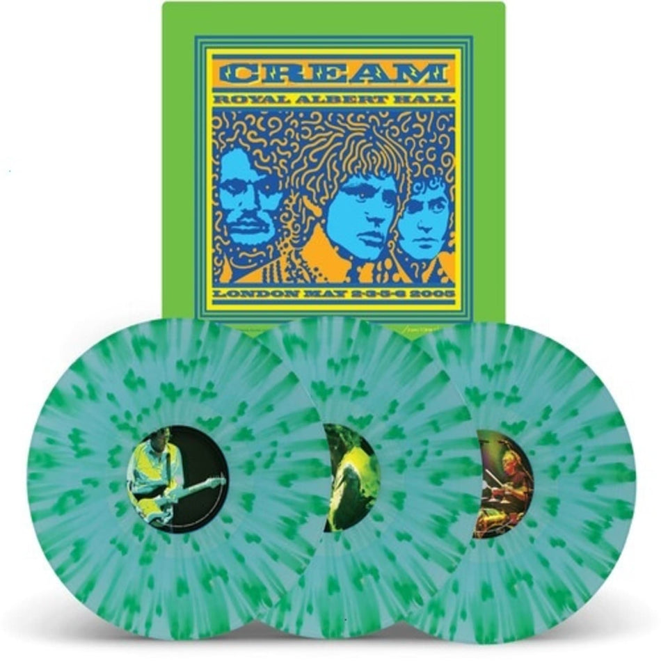 Cream - Royal Albert Hall London May 2-3-5-6 2005 (Live) - (Colored Vinyl, Blue, Green, Splatter) - [Vinyl]