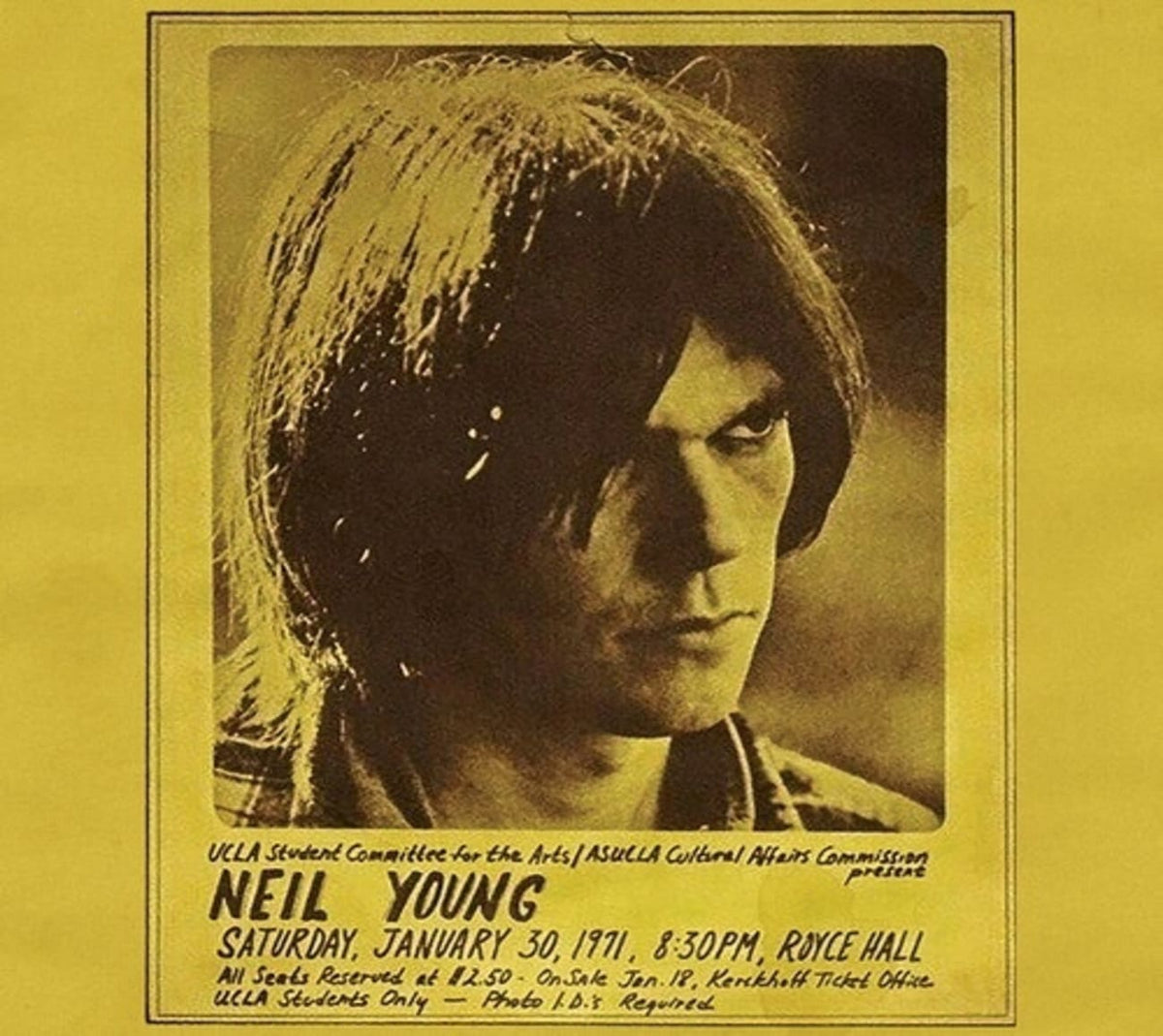 Neil Young - Royce Hall 1971 - [CD]