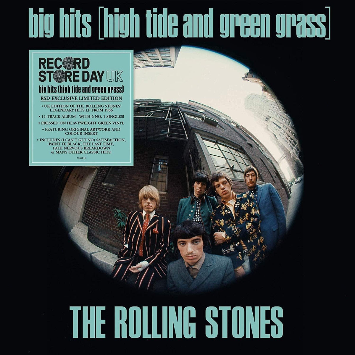 The Rolling Stones - Big Hits (High Tide And Green Grass) - (RSD Exclusive, Limited Edition, Colored Vinyl, Green) - [Vinyl]