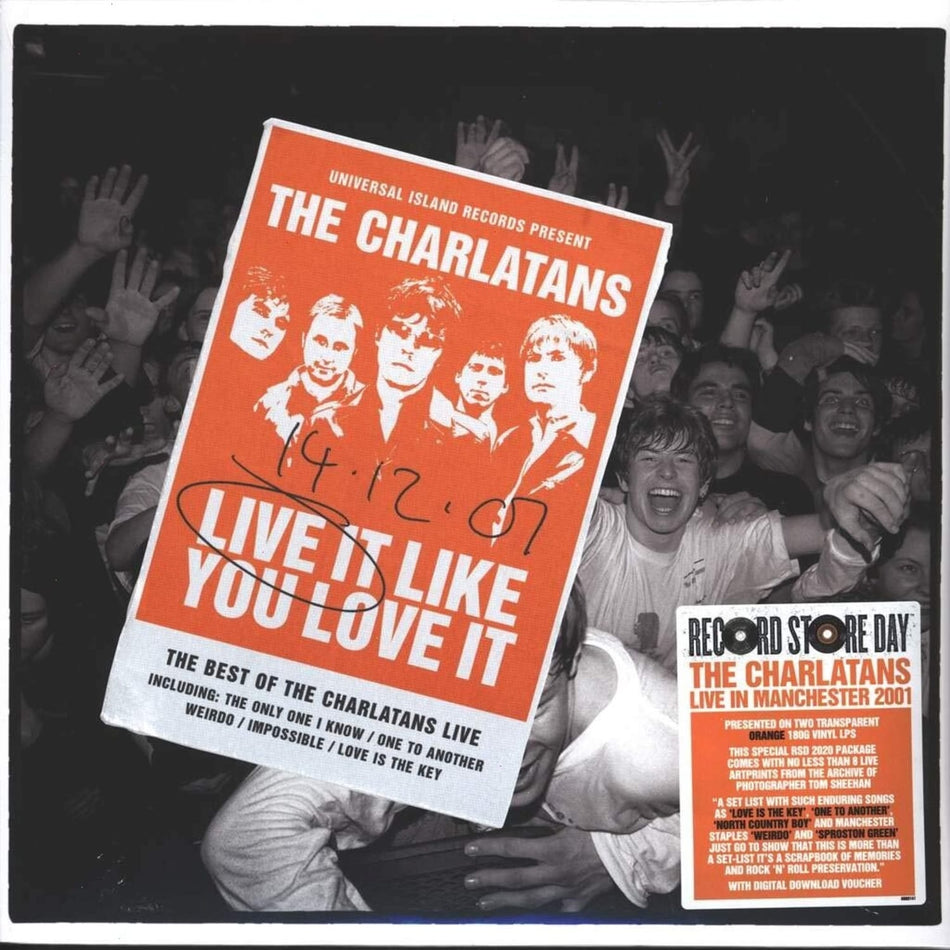 The Charlatans - Live It Like You Love It - Limited Orange Colored - [Vinyl]
