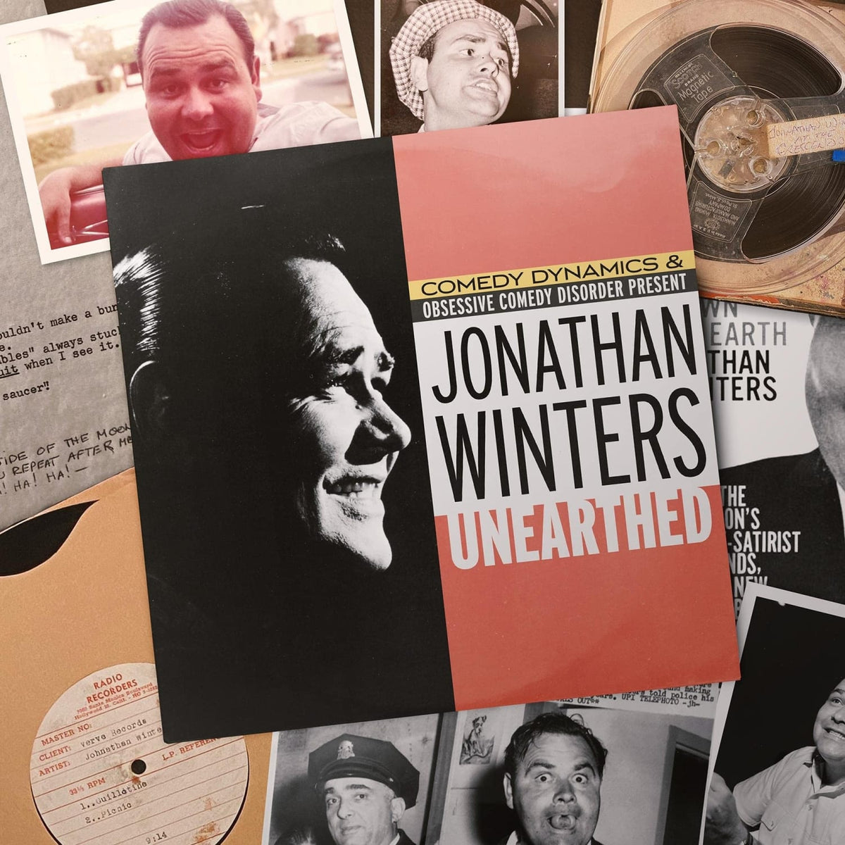 Jonathan Winters - Unearthed - (Boxed Set) - [Vinyl]