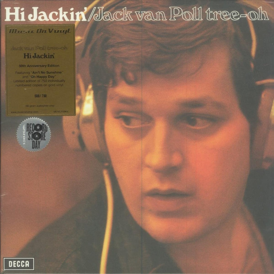 Jack Van Poll Tree-Oh - Hi Jackin' (50th Anniversary) (IEX) - (Colored Vinyl, Gold, 180 Gram Vinyl, Limited Edition) - [Vinyl]
