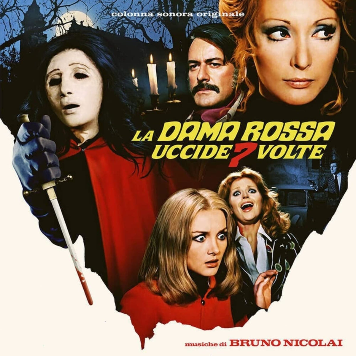 Bruno Nicolai - Dama Rossa Uccide Sette Volte (The Red Queen) - [Vinyl]