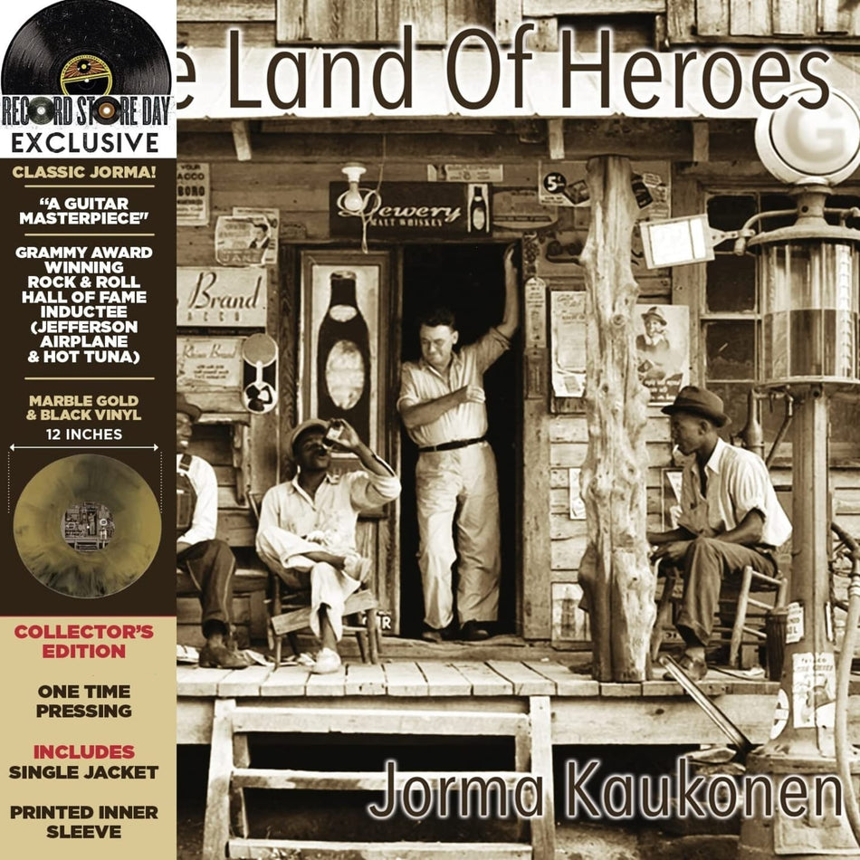 Jorma Kaukonen - The Land of Heroes - (Colored Vinyl, Gold, Black) - [Vinyl]
