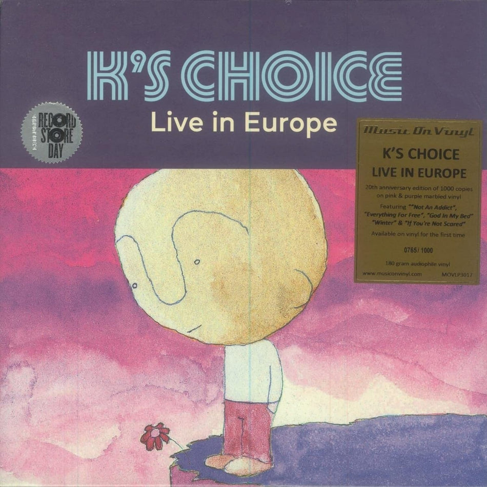 K'S Choice - RSD 222 - LIVE IN EUROPE [COLOUR] - [Vinyl]