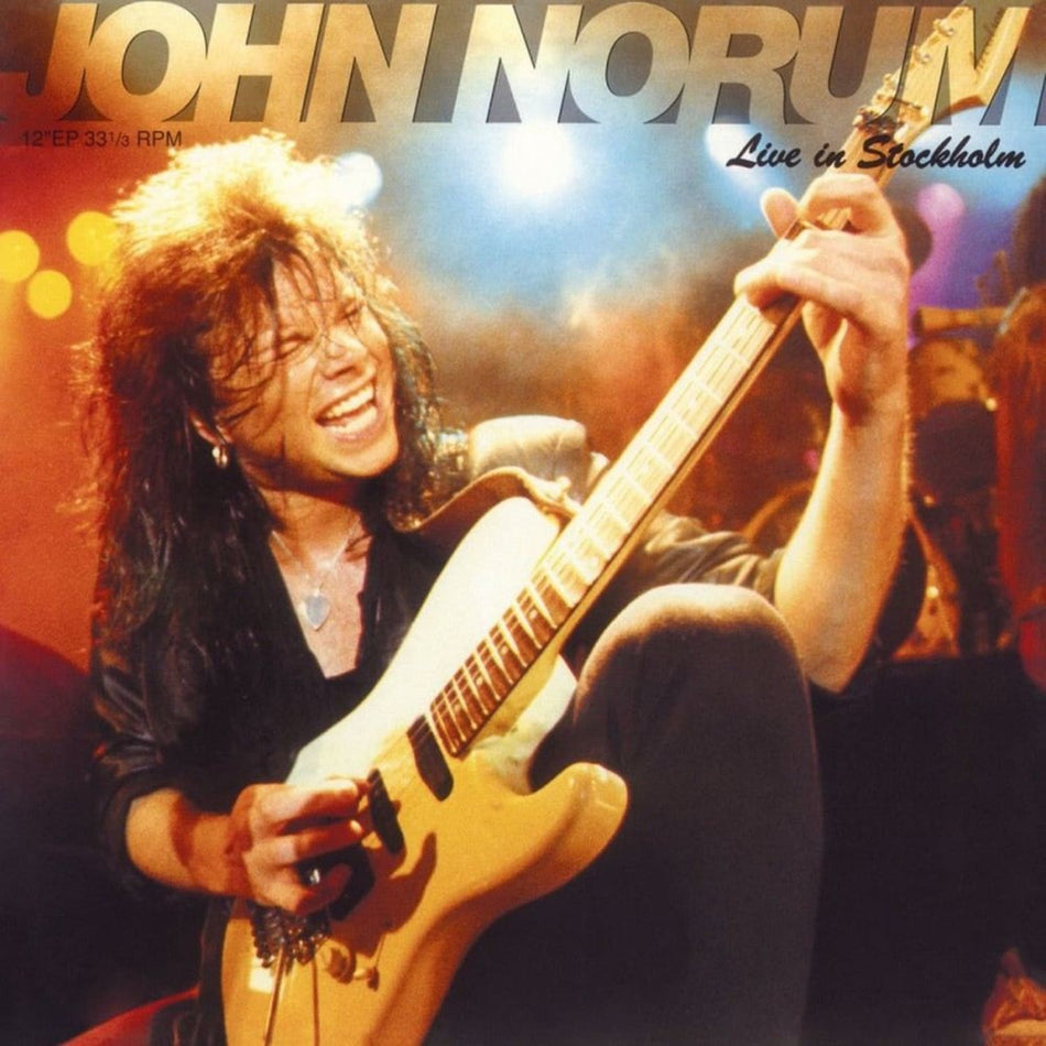 John Norum - Live In Stockholm - Limited 180-Gram 'Flaming' Orange Colored - [Vinyl]