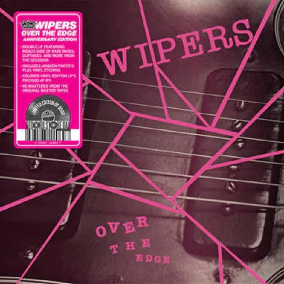 Wipers - Over The Edge - Anniversary Edition - (RSD Exclusive, Clear Vinyl, Red, Gatefold LP Jacket) - [Vinyl]