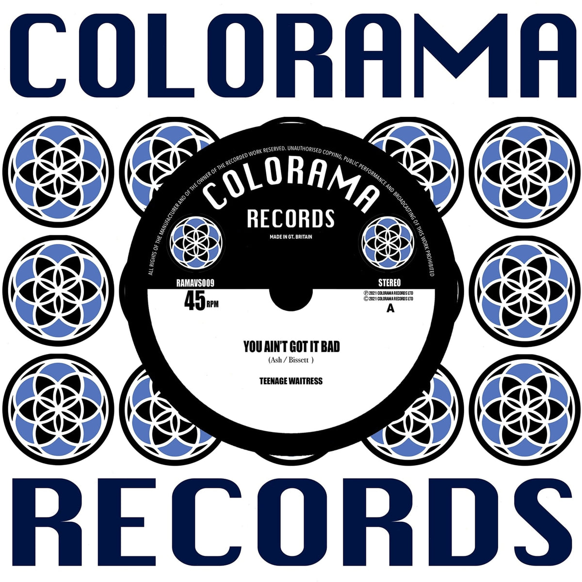 Teenage Waitress - RSD 222 - YOU AIN'T GOT IT BAD [TRANSPARENT BLUE] - [Vinyl]