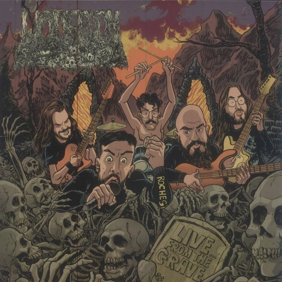 Undeath - LIVE...FROM THE GRAVE - (RSD Exclusive, Colored Vinyl, Red) - [Vinyl]