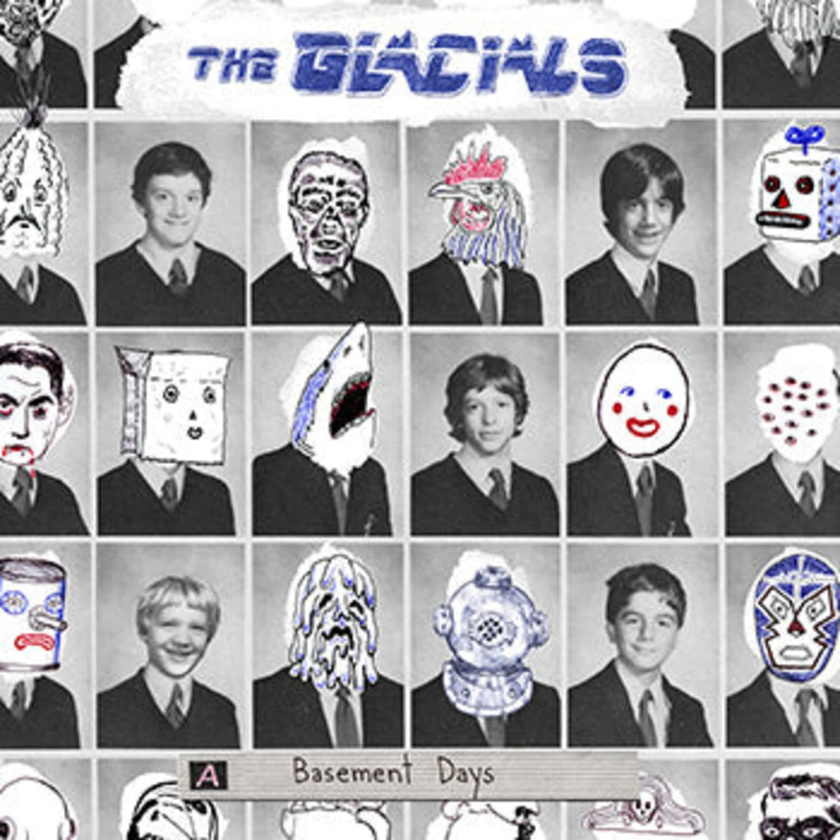 Glacials - Basement Days - Limited 'Translucent Blue Ice' Colored - [Vinyl]