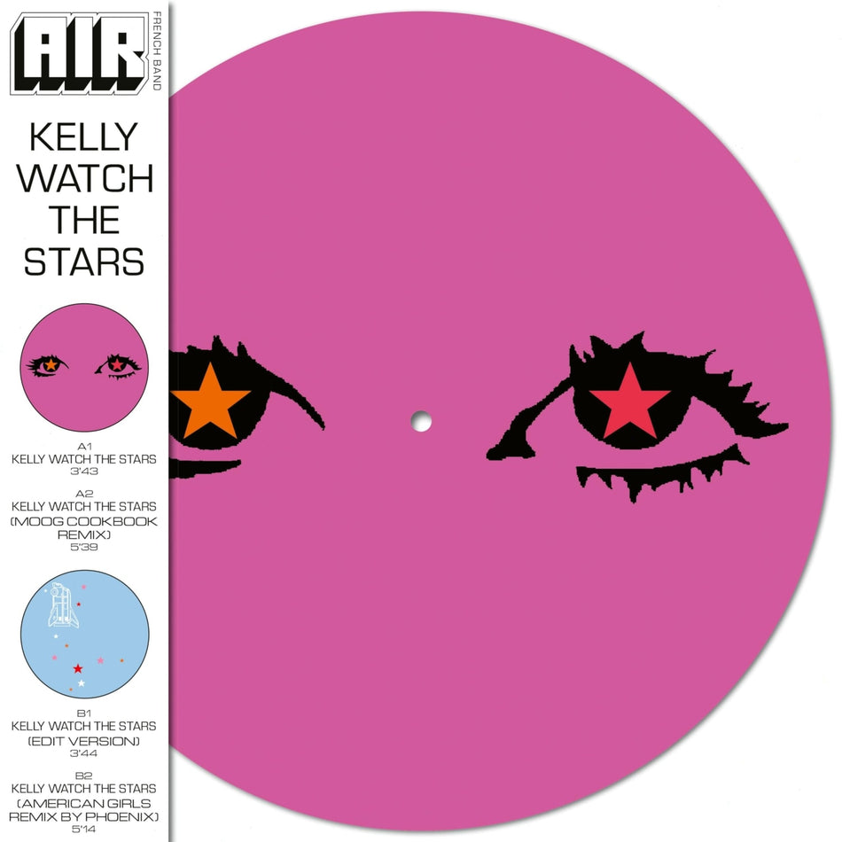 Air - Kelly Watch the Stars - (RSD Exclusive, 140 Gram Vinyl, Picture Disc Vinyl) - [Vinyl]