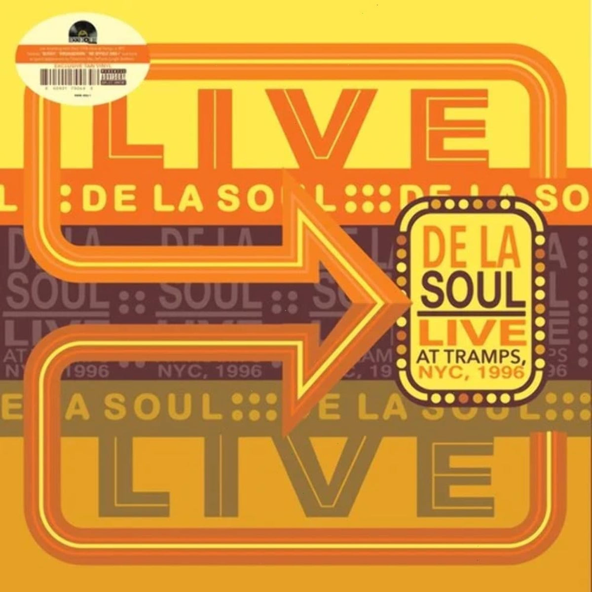 De La Soul - Live at Tramps, NYC, 1996 (RSD) - (RSD Exclusive, Colored Vinyl, 140 Gram Vinyl) - [Vinyl]