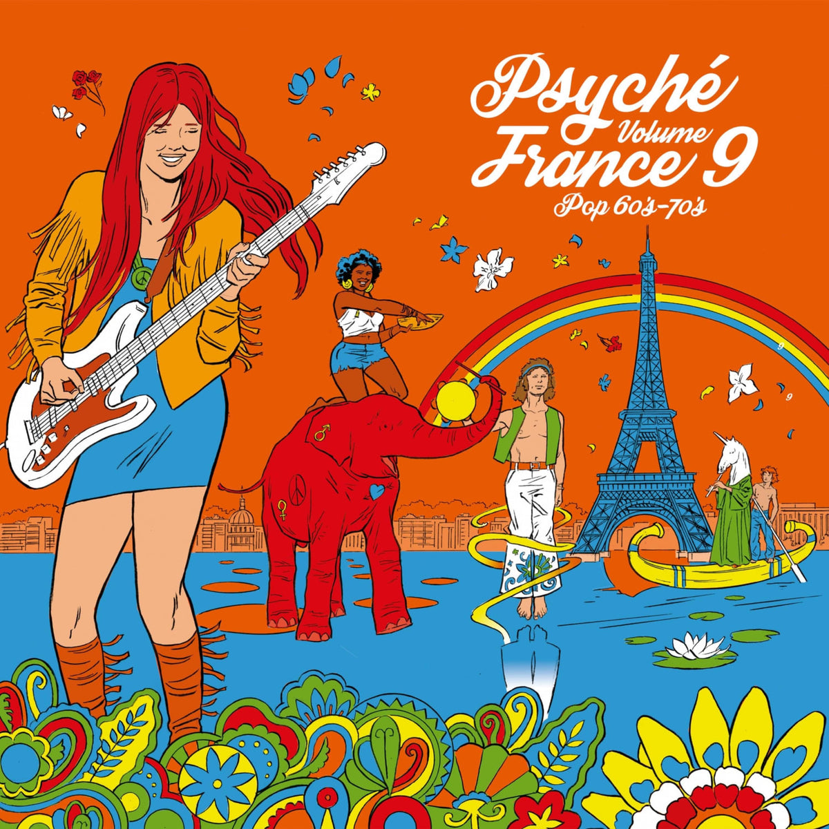 Various Artists - Psyche France Vol 9 / Various - [Vinyl]