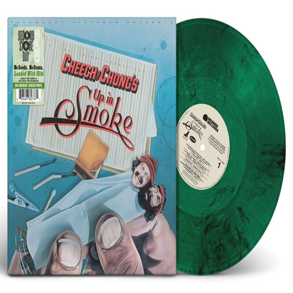 Cheech & Chong - Up in Smoke - (RSD Exclusive, Green, 140 Gram Vinyl, Smoke) - [Vinyl]