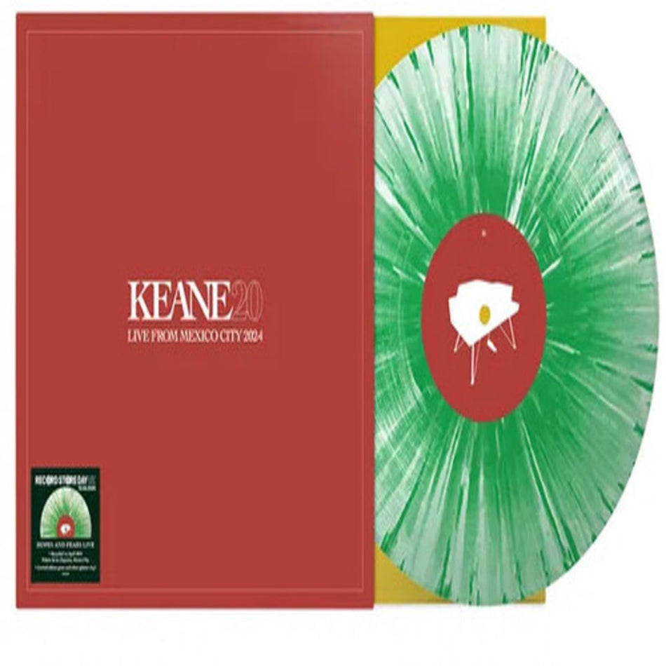 Keane - Hopes & Fears 20: Live From Mexico City - Limited Green & White Splatter Colored - [Vinyl]
