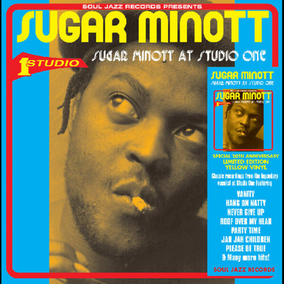 Sugar Minott - Sugar Minott At Studio One - (RSD Exclusive, Colored Vinyl, Yellow, Limited Edition, Digital Download Card) - [Vinyl]