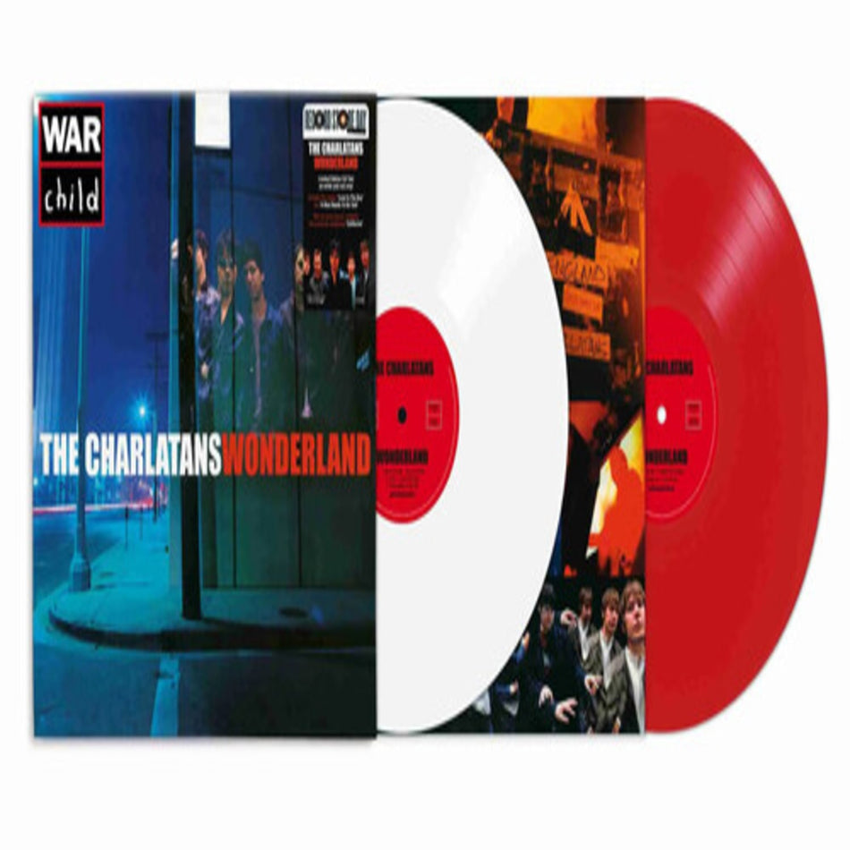 The Charlatans - Wonderland - Limited Red & White Colored - [Vinyl]