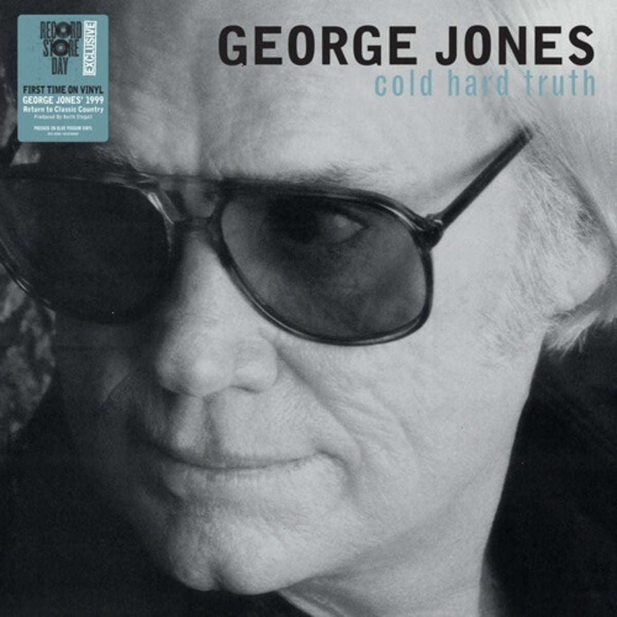 George Jones - Cold Hard Truth - (RSD Exclusive, Colored , Light Blue) - [Vinyl]