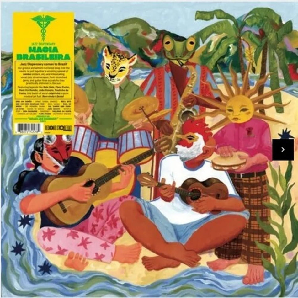Various Artists - Jazz Dispensary: Magia Brasileira (Various Artists) - (RSD Exclusive, Colored , Green, Yellow, Gold) - [Vinyl]