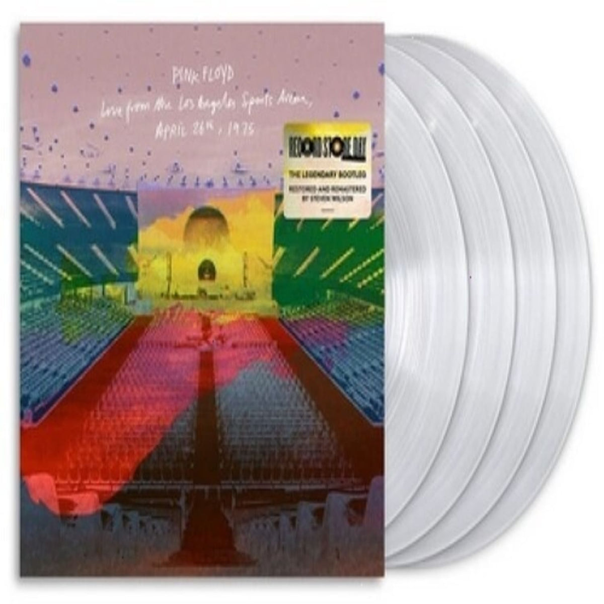 Pink Floyd - Live From the Los Angeles Sports Arena, April 26th, 1975 - (Oversize Item Split, RSD Exclusive, Clear ) - [Vinyl]