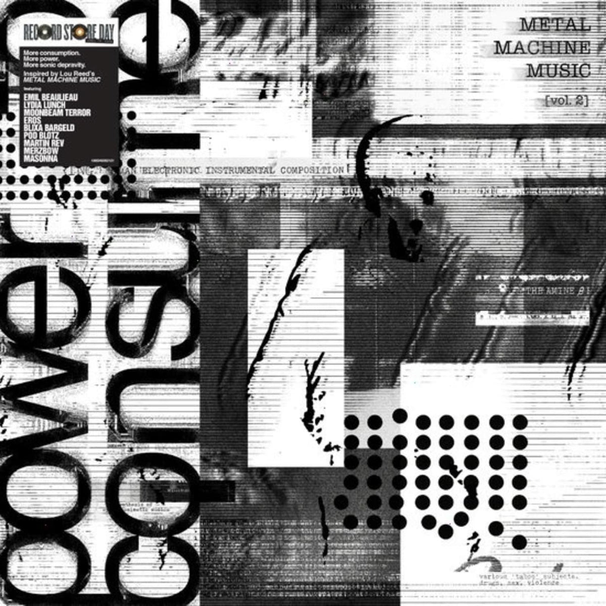 Various Artists - Metal Machine Music: Power To Consume 2 (Various Artists) - (RSD Exclusive) - [Vinyl]