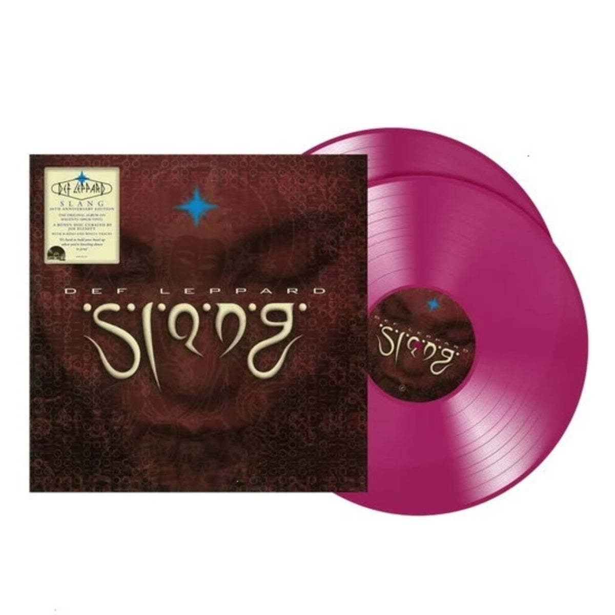 Def Leppard - Slang - (RSD Exclusive, 180 Gram , Colored , Magenta, Anniversary Edition) - [Vinyl]