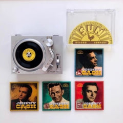 Rsd3 Player + Johnny Cash Set Of 4 Mini - [Vinyl]