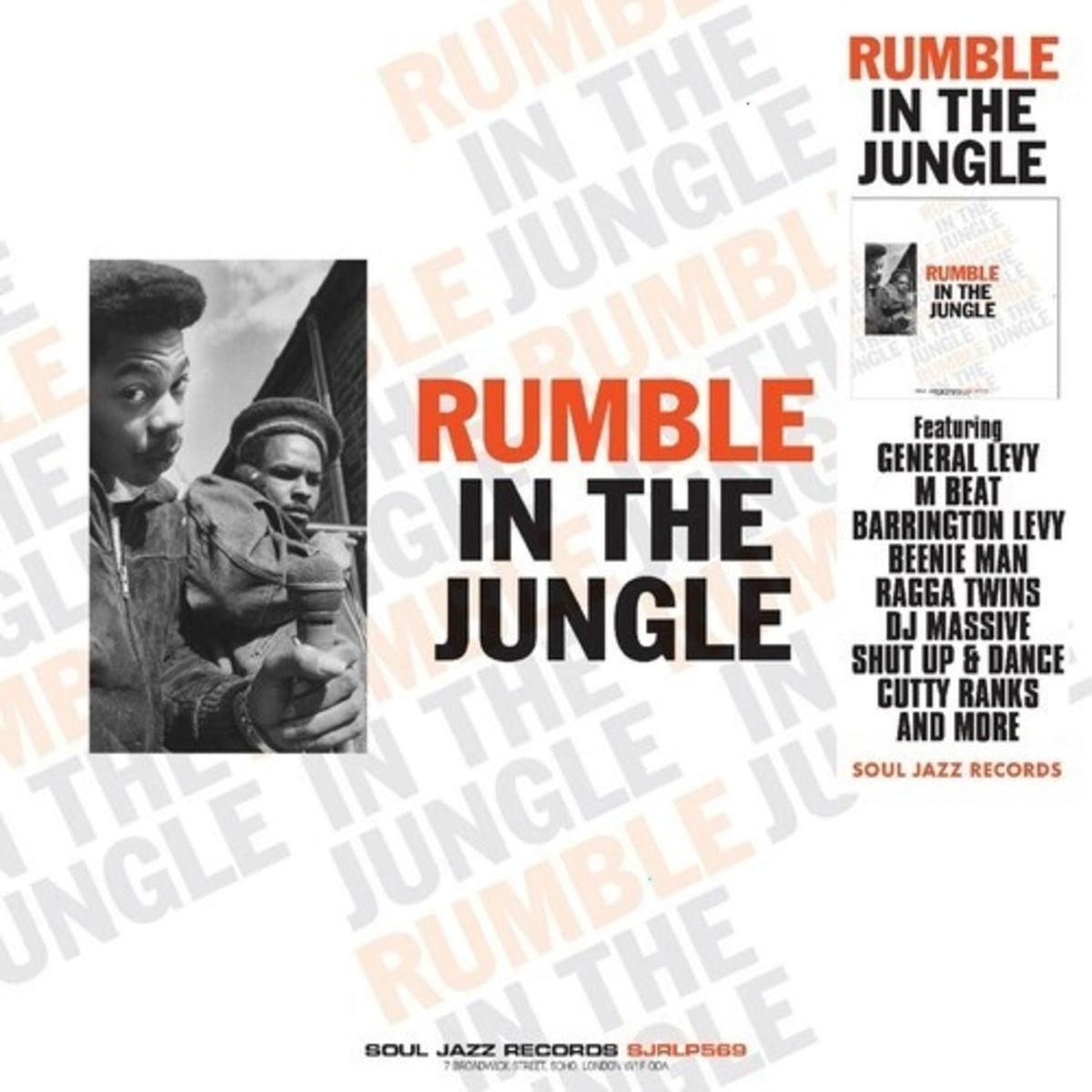 Soul Jazz Records Presents - Rumble in the Jungle - (Digital Download Card) - [Vinyl]