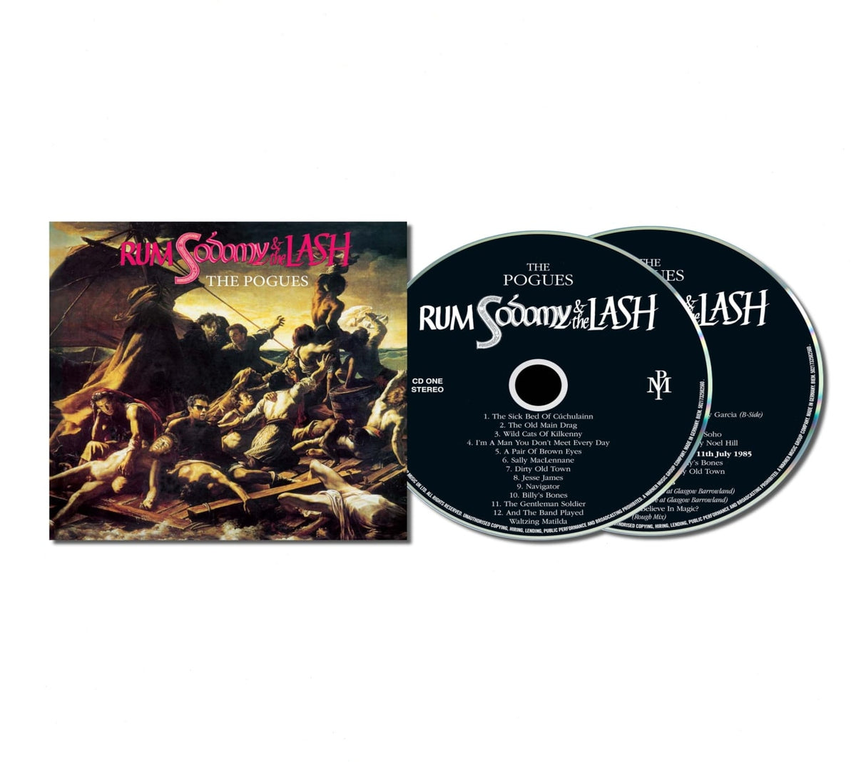 The Pogues - Rum Sodomy & The Lash (40th Anniversary Edition) [Explicit Content] - (Parental Advisory Explicit Lyrics, Anniversary Edition) - [CD]