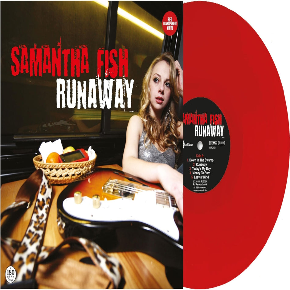 Samantha Fish - Runaway - Red - (Colored Vinyl, Red, Bonus Vinyl, 180 Gram Vinyl) - [Vinyl]