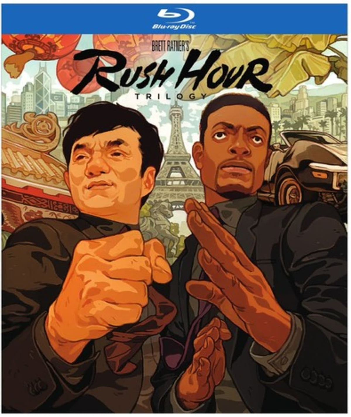 Rush Hour Trilogy - (Boxed Set, Slipsleeve/Digsleeve Packaging, Digital Theater System) - [Blu-ray]