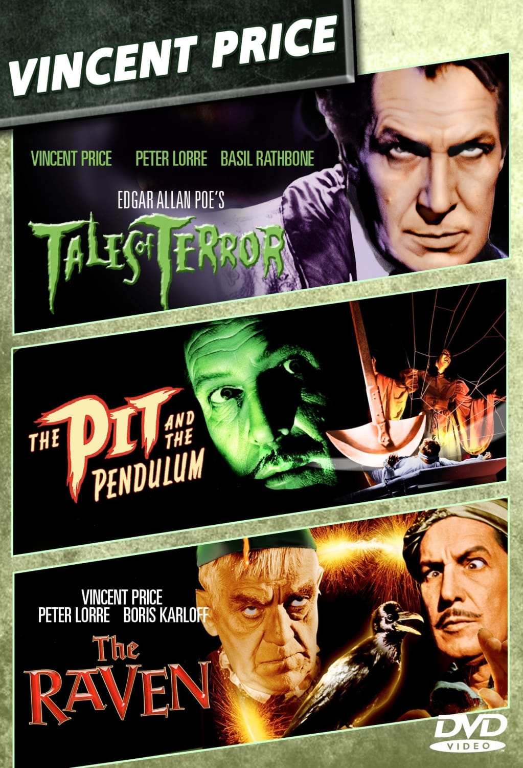Raven/Pit & The Pendulum/Tales Of Terror - [DVD]