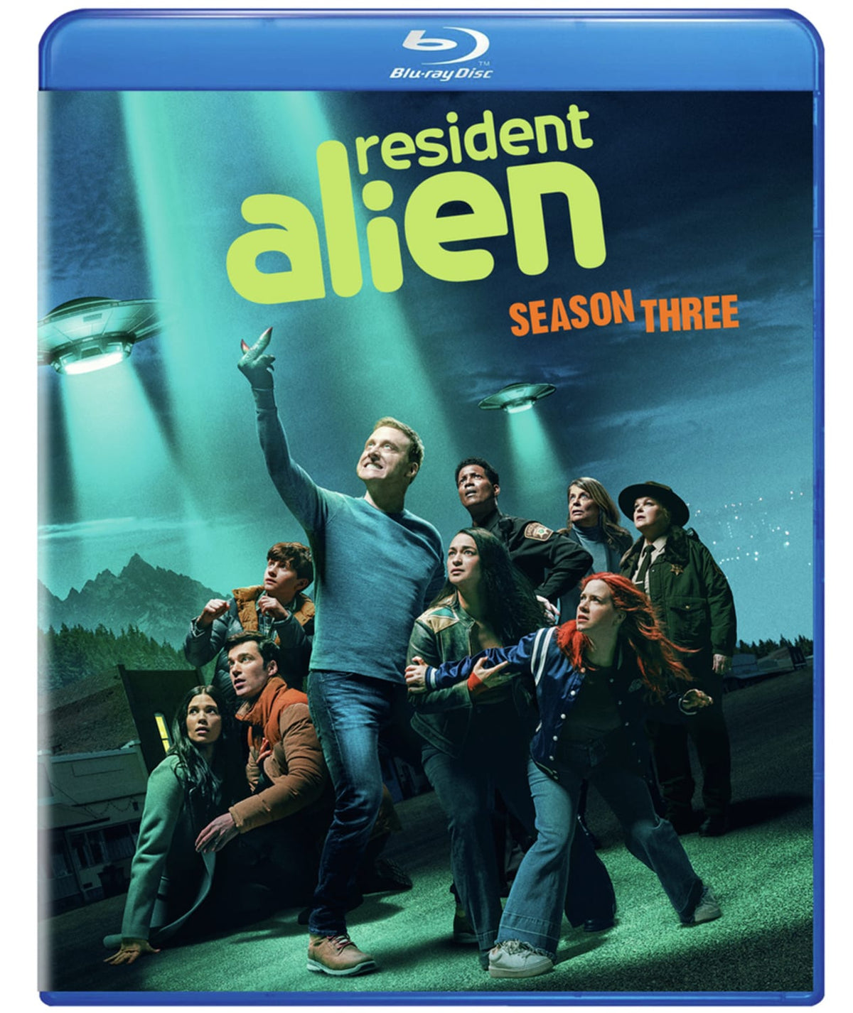 Resident Alien: Season Three - (Subtitled, Sign Language, Dolby, AC-3) - [Blu-ray]