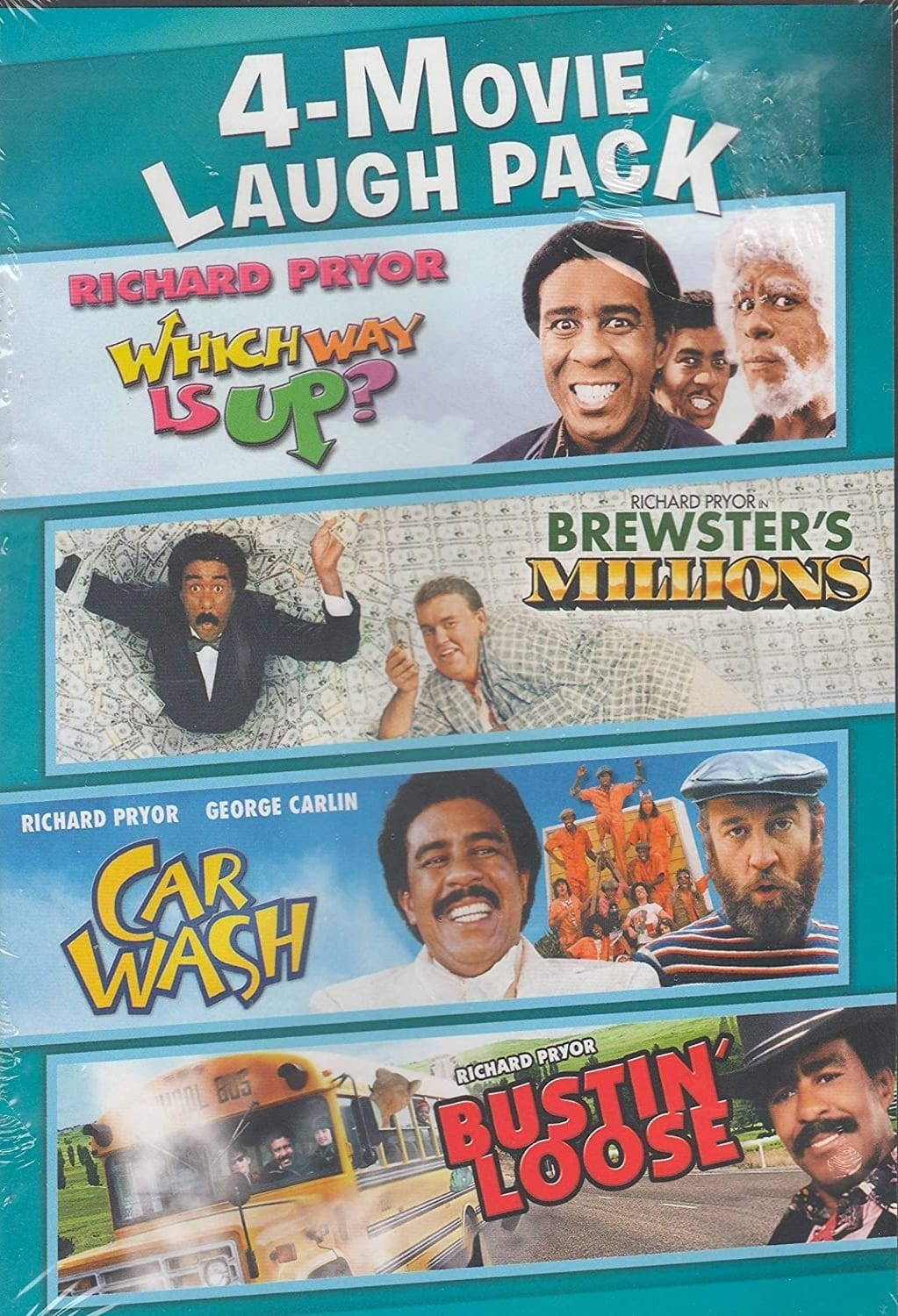 Richard Pryor - Which Way is Up? / Brewster's Millions / Car Wash / Bustin' Loose - [DVD]