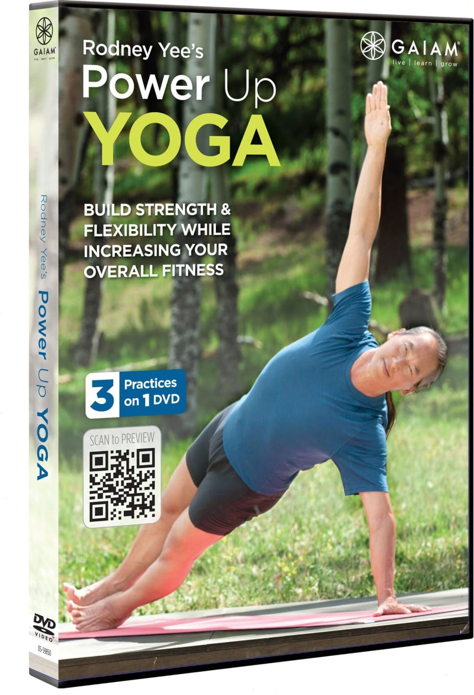 Rodney Yee's Power Up Yoga - [DVD]