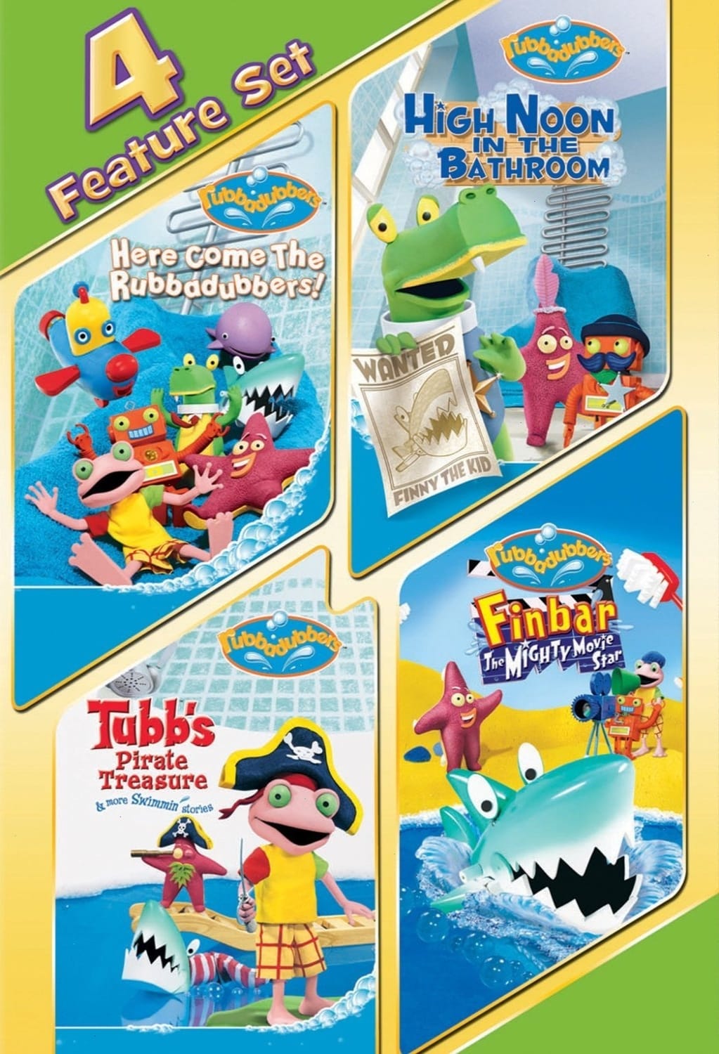 Rubbadubbers 4 Pack - [DVD]
