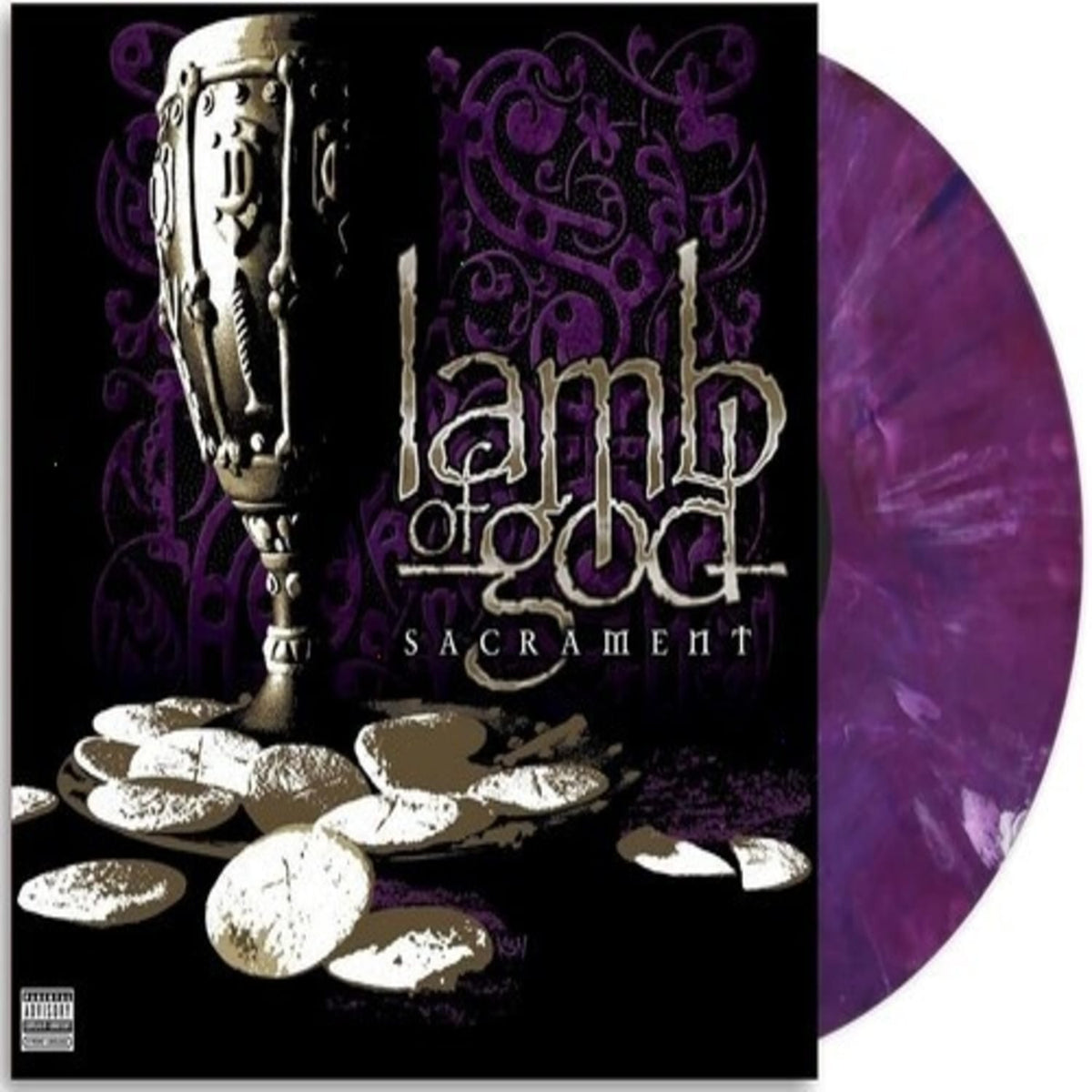 Lamb of God - Sacrament [Explicit Content] - (Parental Advisory Explicit Lyrics, Colored Vinyl, Purple, Anniversary Edition) - [Vinyl]