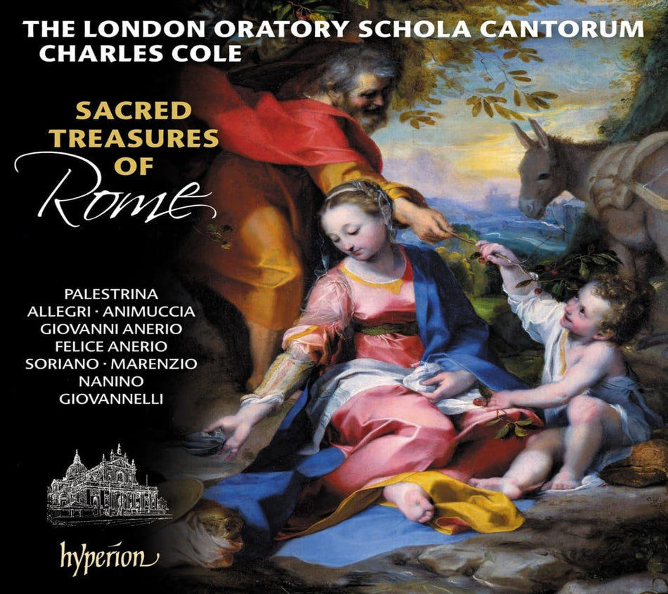 CHARLES COLE / LONDON ORATORY SCHOLA CANTORUM - Sacred Treasures Of Rome - [CD]