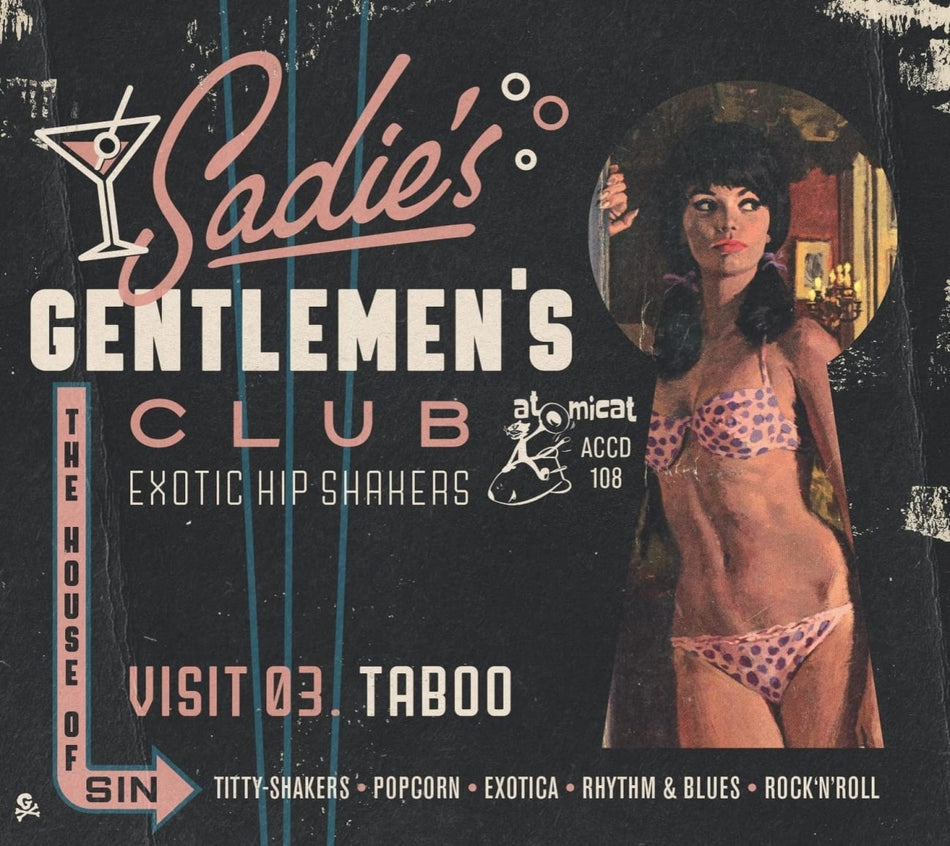 Various Artists - Sadie's Gentlemen's Club V3: Taboo - [CD]
