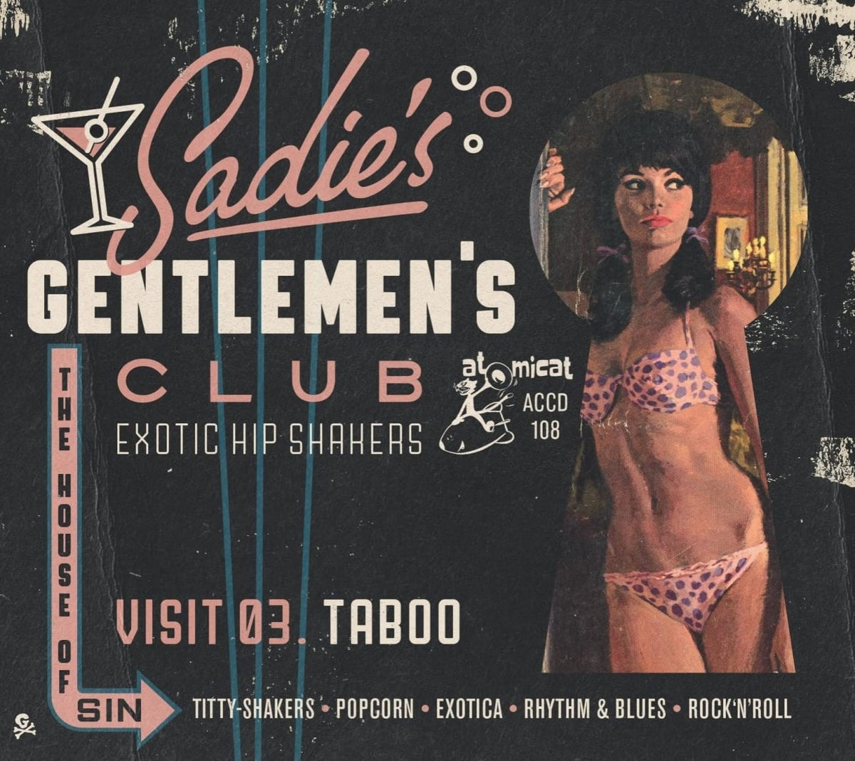 Various Artists - Sadie's Gentlemen's Club V3: Taboo (Various Artists) - [CD]