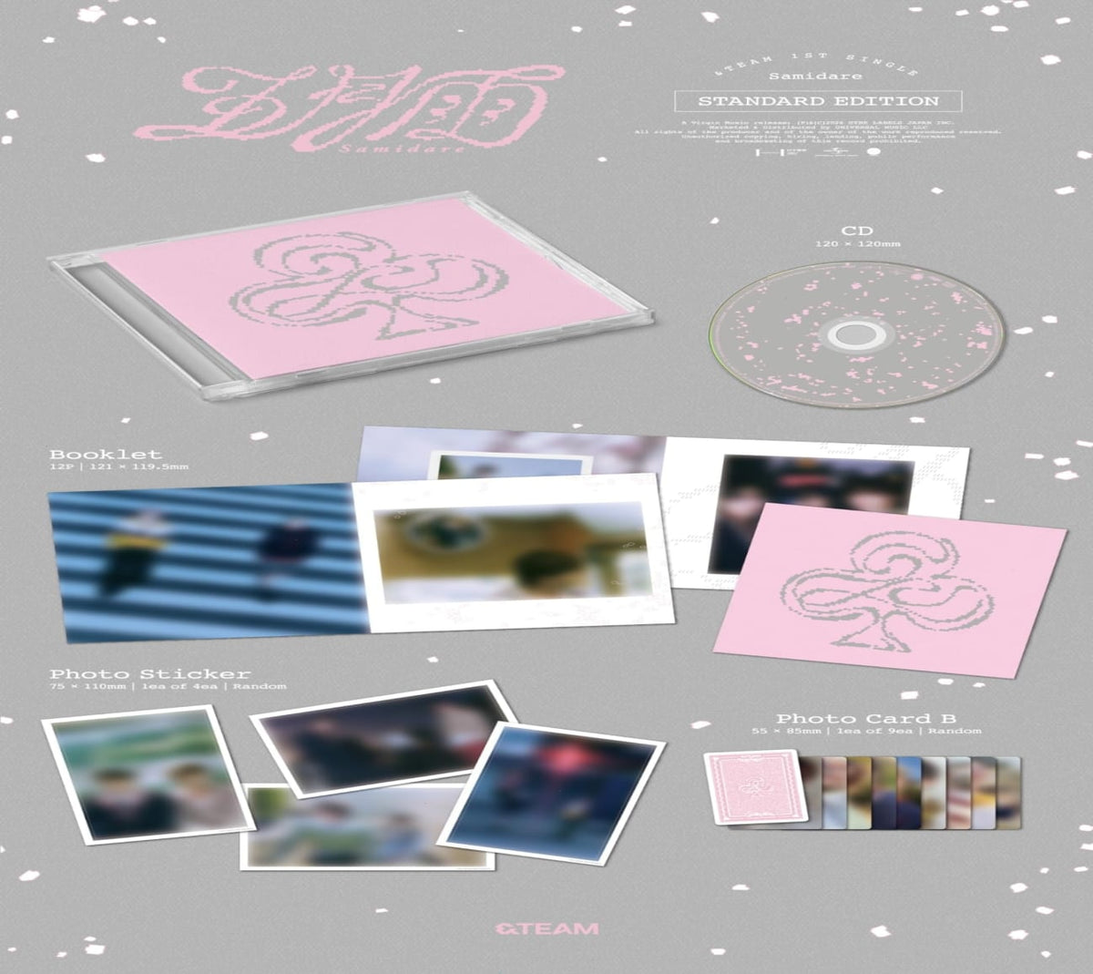 & Team - Samidare - (Sticker, Photo / Photo Card) - [CD5 Single]
