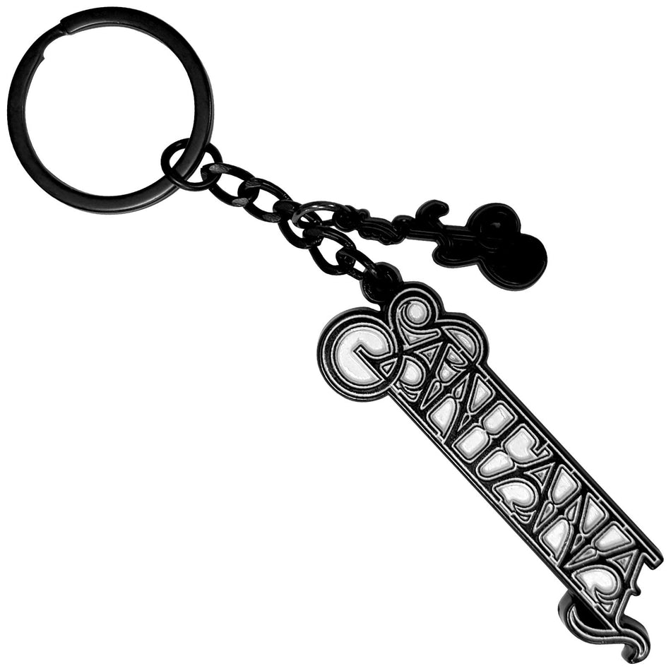 Santana Keychain: Logo Guitar Charm