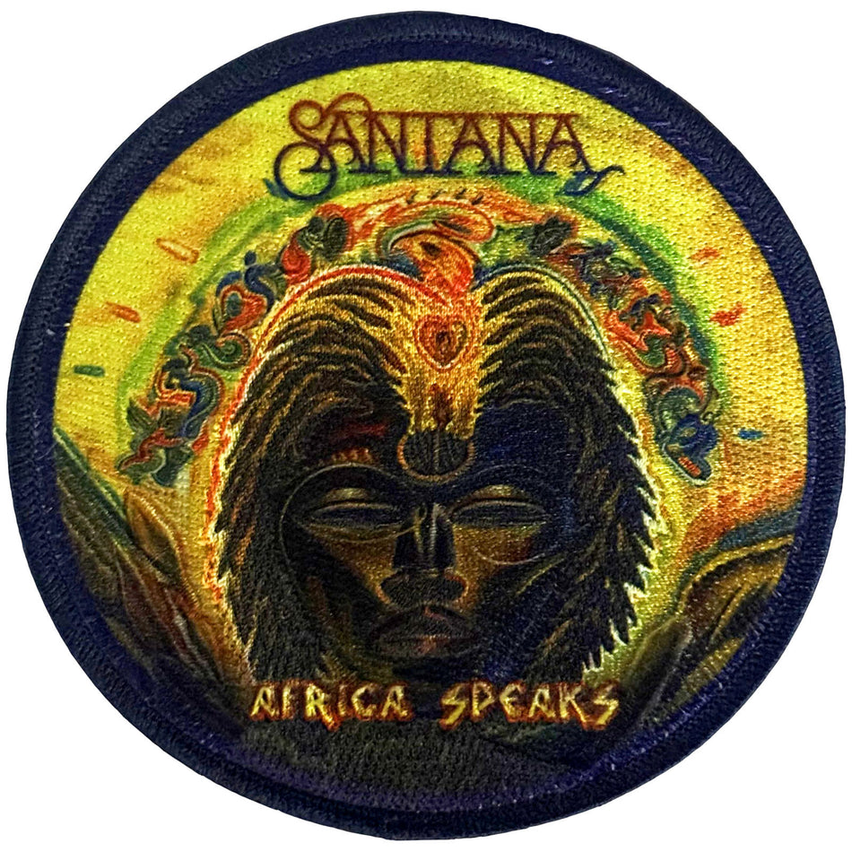 Santana Printed Patch: Africa Speaks