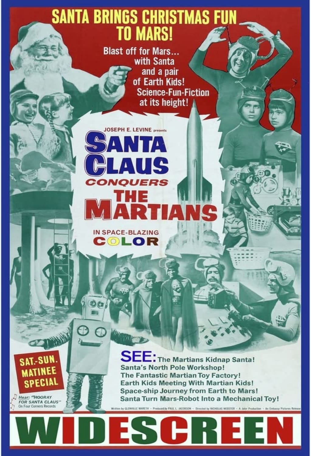 Santa Claus Conquers the Martians - (Mono Sound) - [DVD]