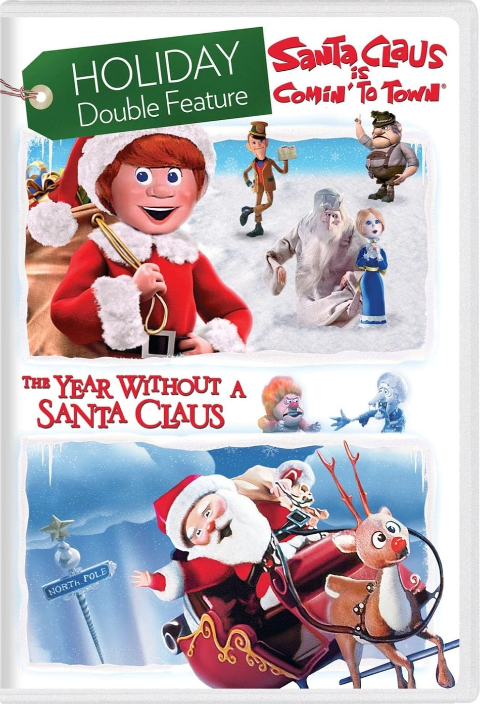 Santa Claus Is Comin' to Town / The Year Without a Santa Claus (Holiday Double Feature) - [DVD]