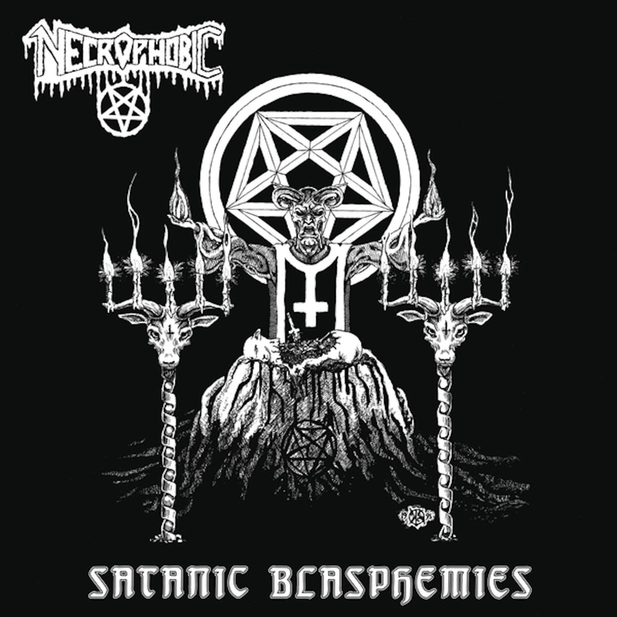 Necrophobic - Satanic Blasphemies (re-issue 2022) - (Booklet, Poster, Reissue) - [Vinyl]