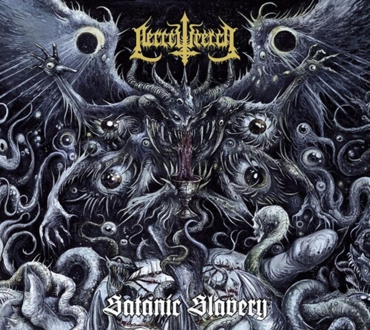 Necrowretch - Satanic Slavery - [CD]