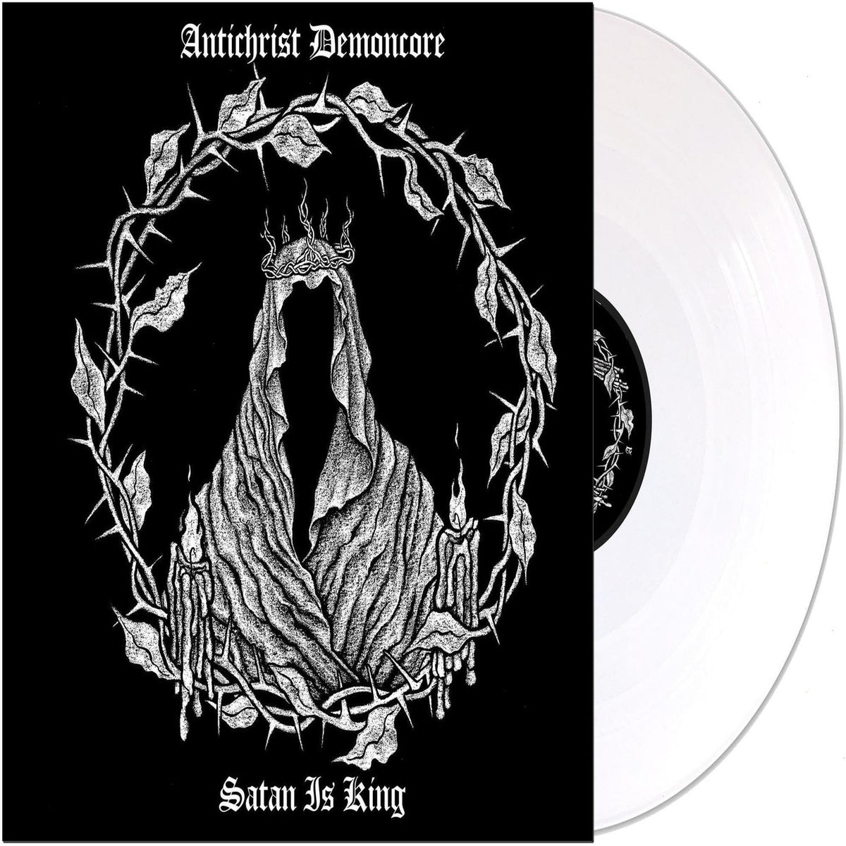 Acxdc - Satan Is King - (Colored Vinyl, White) - [Vinyl]