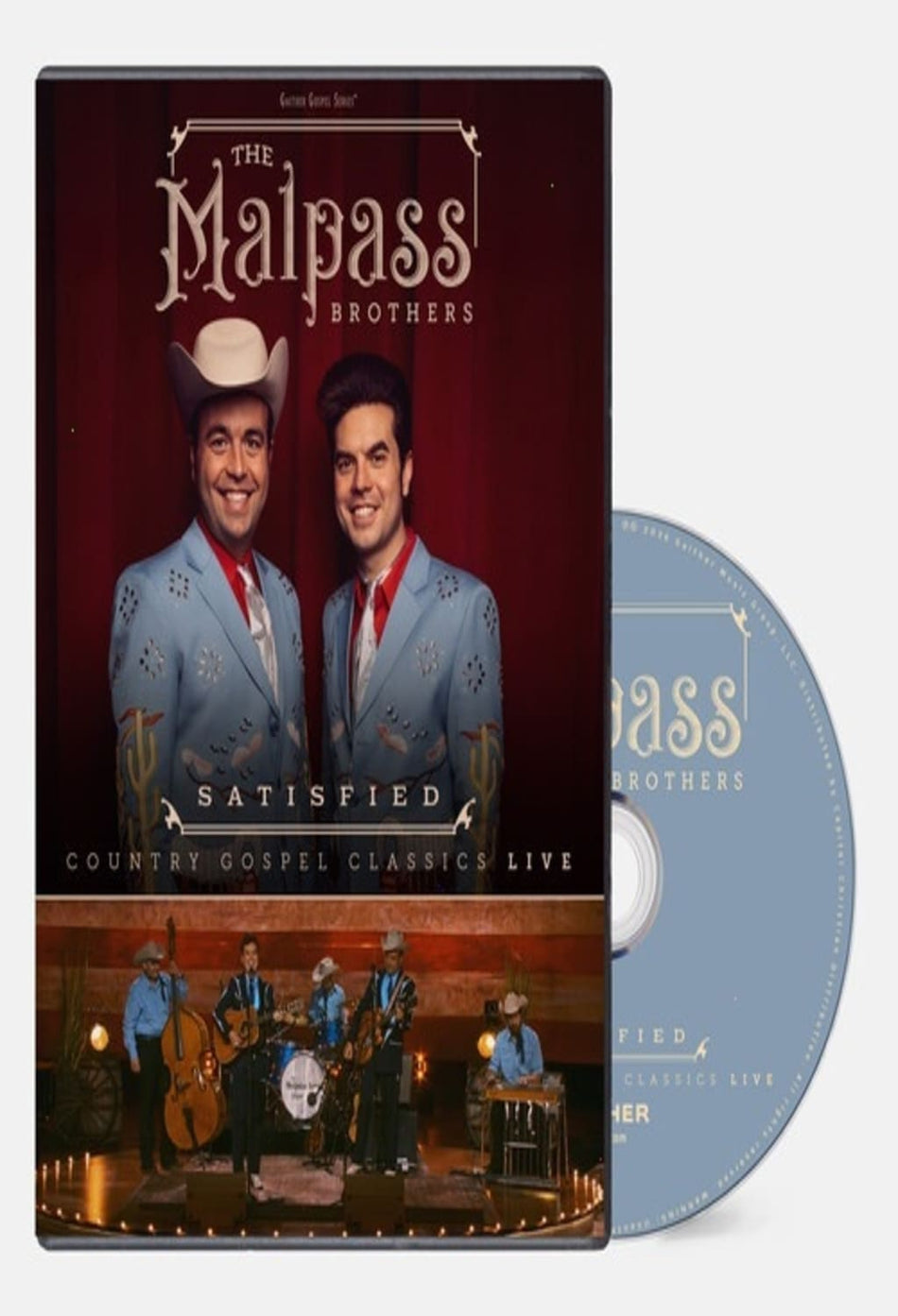 Satisfied: Country Gospel Classics Live - [DVD]