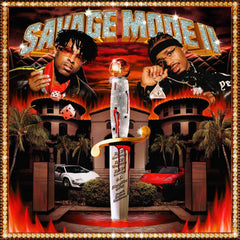 21 Savage & Metro Boomin - Savage Mode II [Explicit Content] - (Parental Advisory Explicit Lyrics, 140 Gram Vinyl, Colored Vinyl, Red) - [Vinyl]